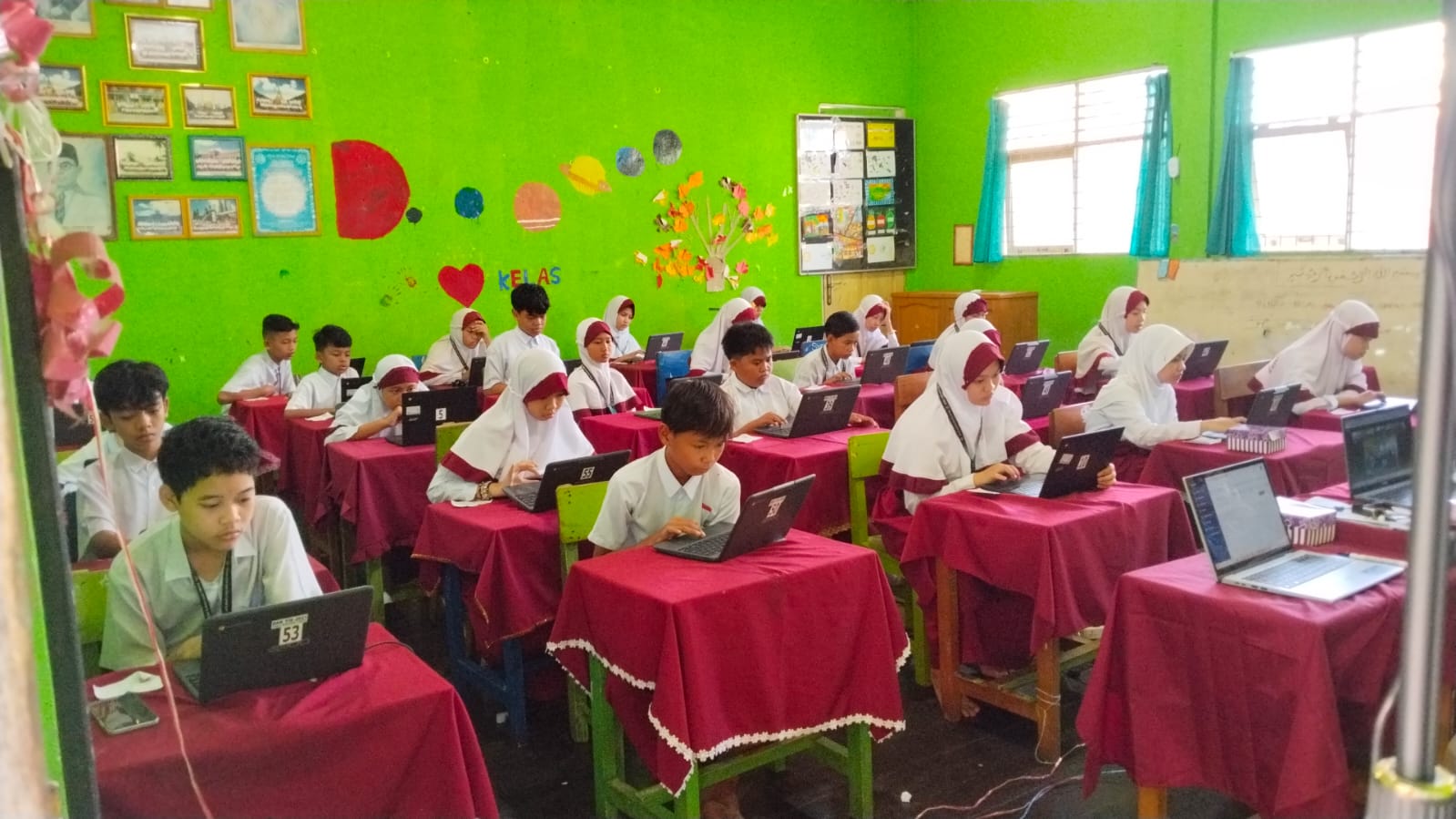 SDN 2 Barabai Timur Gelar Tes Kemampuan Akademik (TKA) 2026 Berbasis Komputer dengan Lancar